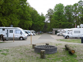 camperplaats op campin Starnbosch Dalfsen